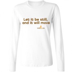 Ladies Relaxed Fit Basic Long Sleeve Tee