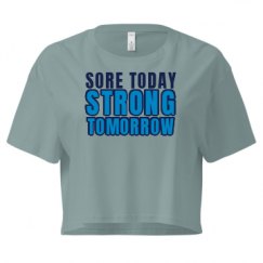 Ladies Festival Cali Crop Top Tee