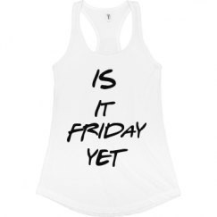 Ladies Slim Fit Racerback Tank Top