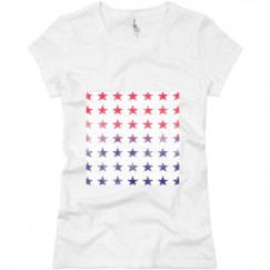 Ladies Slim Fit Basic Promo Jersey Tee