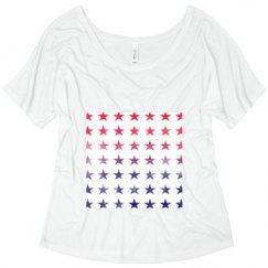 Ladies Flowy Slouchy Tee