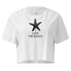 Ladies Festival Cali Crop Top Tee