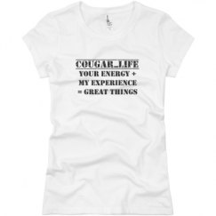 Ladies Slim Fit Basic Promo Jersey Tee