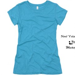 Ladies Slim Fit Super Soft Triblend Tee