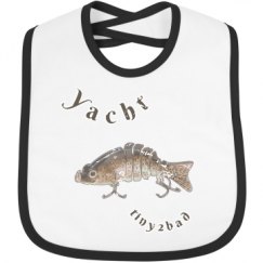 Infant Contrast Trim Bib