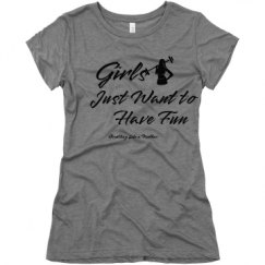 Ladies Slim Fit Super Soft Triblend Tee