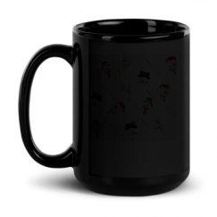 15oz Black Glossy Mug