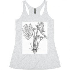 Ladies Slim Fit Super Soft Racerback Triblend Tank