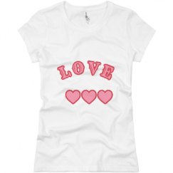 Ladies Slim Fit Basic Promo Jersey Tee