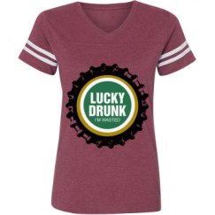 Ladies Relaxed Fit Vintage Sports Tee