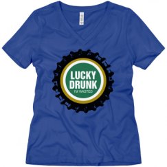 Ladies Relaxed Fit V-Neck Tee