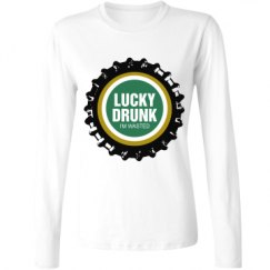 Ladies Relaxed Fit Basic Long Sleeve Tee