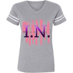 Ladies Relaxed Fit Vintage Sports Tee