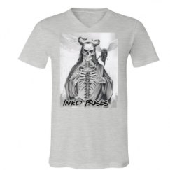 Unisex V-Neck Jersey Tee