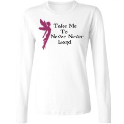Ladies Relaxed Fit Basic Long Sleeve Tee