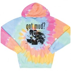 Unisex Tie-Dye Fleece Hoodie