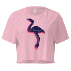 Ladies Festival Cali Crop Top Tee