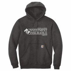 Dark Gray Unisex Carhartt Hooded Sweatshirt