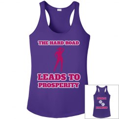 DONDIFITNESS LADIES RACERBACK TANK TOPS