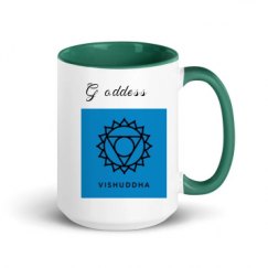 15oz Ceramic Mug with Color Inside