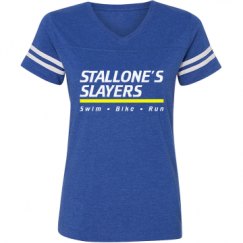 Ladies Relaxed Fit Vintage Sports Tee