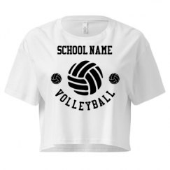 Ladies Festival Cali Crop Top Tee