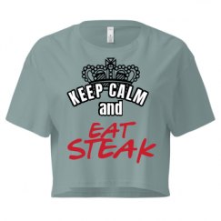 Ladies Festival Cali Crop Top Tee