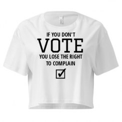 Ladies Festival Cali Crop Top Tee