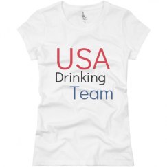 Ladies Slim Fit Basic Promo Jersey Tee