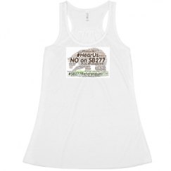 Ladies Flowy Racerback Tank
