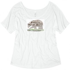 Ladies Flowy Slouchy Tee