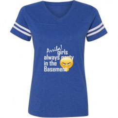 Ladies Relaxed Fit Vintage Sports Tee