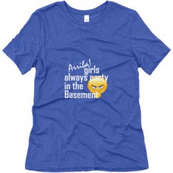 Ladies Relaxed Fit Super Soft Triblend Tee