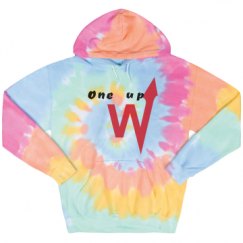 Unisex Tie-Dye Fleece Hoodie