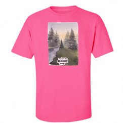 Unisex Ultra Cotton Safety Neon Crewneck Tee