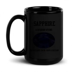 15oz Black Glossy Mug