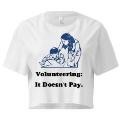 Ladies Festival Cali Crop Top Tee