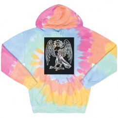 Unisex Tie-Dye Fleece Hoodie
