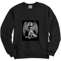 Unisex Film and Foil Crewneck Sweatshirt