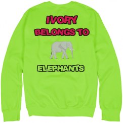 Unisex Neon Crewneck Sweatshirt