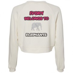 Women's Raglan Pullover Fleece