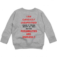 Toddler Crewneck Basic Promo Sweatshirt