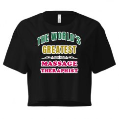 Ladies Festival Cali Crop Top Tee