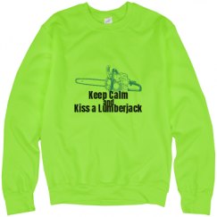 Unisex Neon Crewneck Sweatshirt