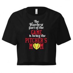 Ladies Festival Cali Crop Top Tee