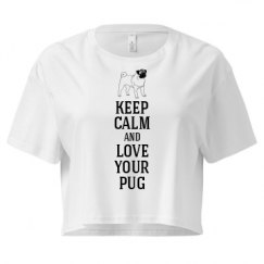 Ladies Festival Cali Crop Top Tee