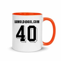 11oz Ceramic Mug with Color Inside