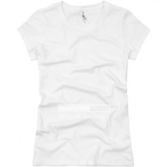 Ladies Slim Fit Basic Promo Jersey Tee
