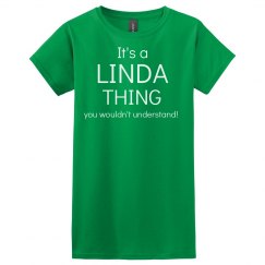 It's a Linda  thing