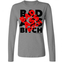 Ladies Relaxed Fit Basic Long Sleeve Tee